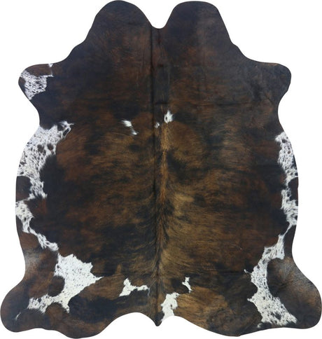 COWHIDE MEDIUM TRI COLOUR 2.5-3.4M (206cm × 200cm)