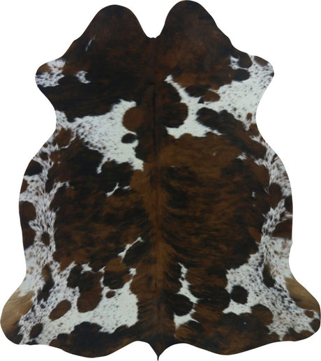 COWHIDE MEDIUM TRI COLOUR 2.5-3.4M (196cm × 176cm)