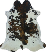 COWHIDE MEDIUM TRI COLOUR 2.5-3.4M - 224cm  196cm