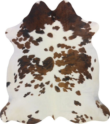COWHIDE LARGE TRI 3.5-3.9M - 226cm  200cm
