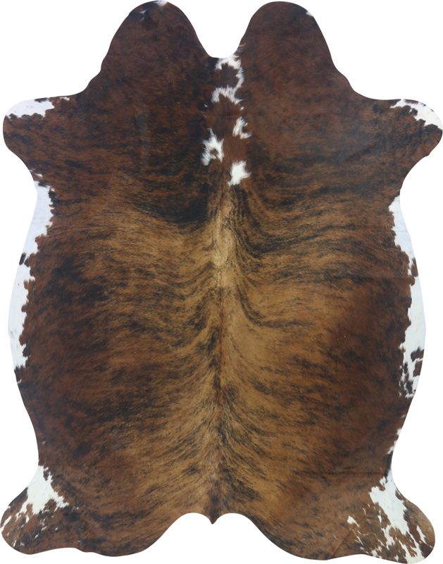 COWHIDE LARGE TRI 3.5-3.9M (223cm × 183cm)