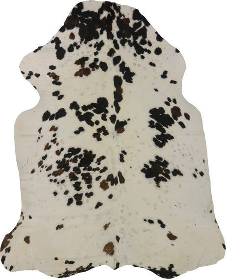 COWHIDE LARGE TRI 3.5-3.9M (222cm × 180cm)