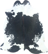 COWHIDE MEDIUM BLACK/BROWN & WHITE REDDISH 2.5-3.4M - 196cm  164cm