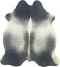 COWHIDE LARGE BEIGE GREY 3.5-3.9M - 222cm  198cm