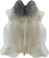 COWHIDE LARGE BEIGE GREY 3.5-3.9M - 224cm  192cm