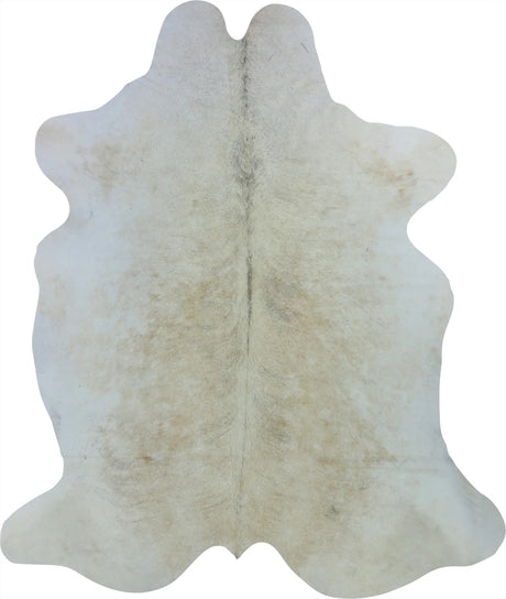 COWHIDE LARGE BEIGE GREY 3.5-3.9M - 242cm  205cm