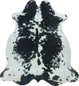 COWHIDE MEDIUM BLACK & WHITE 2.5-3.4M - 203cm  185cm