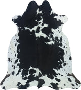 COWHIDE MEDIUM BLACK & WHITE 2.5-3.4M - 208cm  185cm