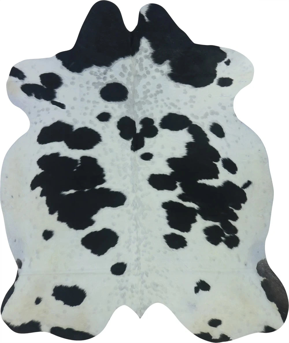 COWHIDE MEDIUM BLACK & WHITE 2.5-3.4M - 197cm  163cm