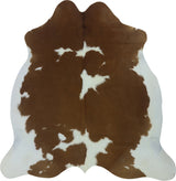 COWHIDE MEDIUM BROWN & WHITE SPECIAL 2.5-3.4M - 197cm  193cm