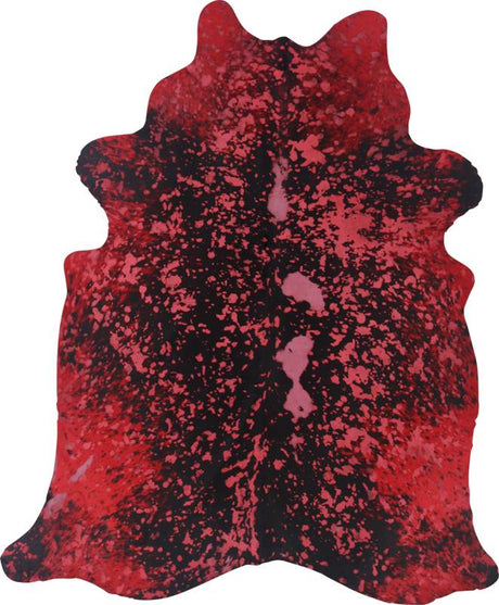 COWHIDE ASSORTED ACID WASH 3-5M (224cm × 185cm)