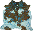 COWHIDE SMALL ACID WASH 2-3M - 171cm  181cm