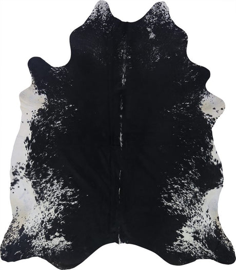 COWHIDE XL BLACK & WHITE 4-4.4M (239cm × 214cm)