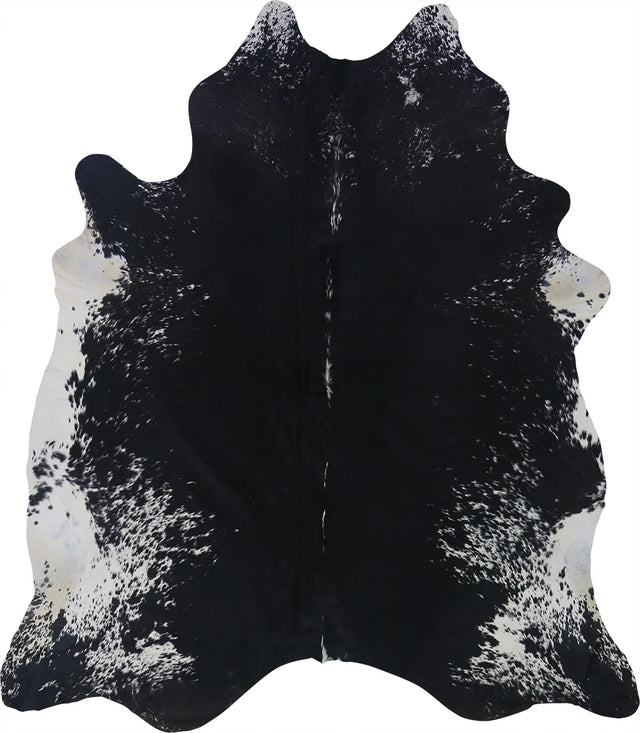 COWHIDE XL BLACK & WHITE 4-4.4M - 239cm  214cm