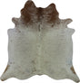 COWHIDE LARGE BROWN & WHITE SPECKLED 3.5-3.99M - 211cm  221cm