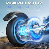 SPORTNOW Folding Electric Scooter for Kids, with Dual Brakes, Front Suspension, LED Colourful Lights, Red