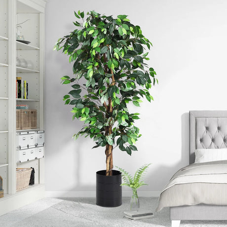 6 Feet Artificial Ficus Silk Tree