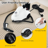1.8L Steam Cleaner 2000W with 15 Piece Accessory Set-White