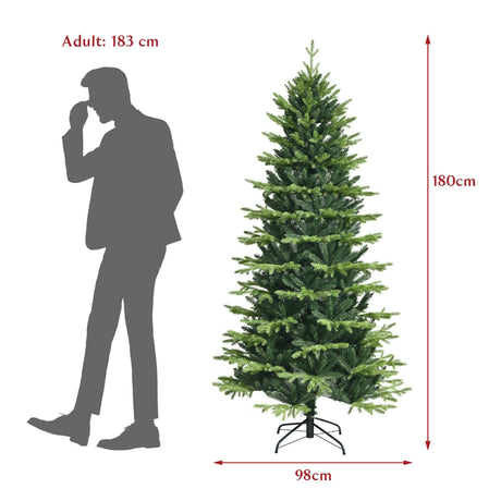 6ft Christmas Tree Suitable for Indoor and Outdoor Use