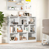 120 CM 10-Cube Freestanding Bookshelf with 2 Anti-Tipping Kits-White