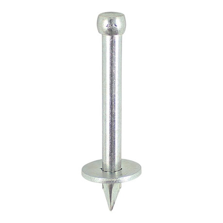 100 x TIMCO Masonry Nails Washered Zinc - 60 x 3.70