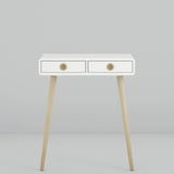 Softline Low Hall Table in Off White