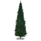 2.4 M Slim Pencil Christmas Tree with Branch Tips for Indoor Decoration