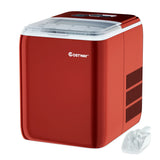 Portable Electric Ice Cube Maker 2.6L-Red