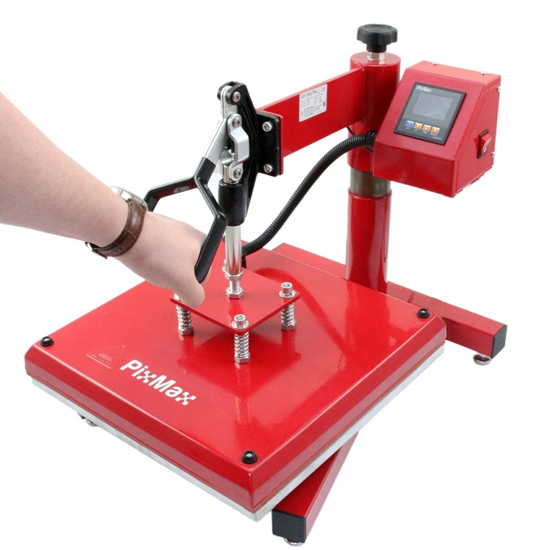 PixMax 38cm x 38cm Swing Heat Press Machine