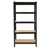 Monster Racking T-Rax Heavy Duty Shelving Units, Black, 75cm W, 30cm D