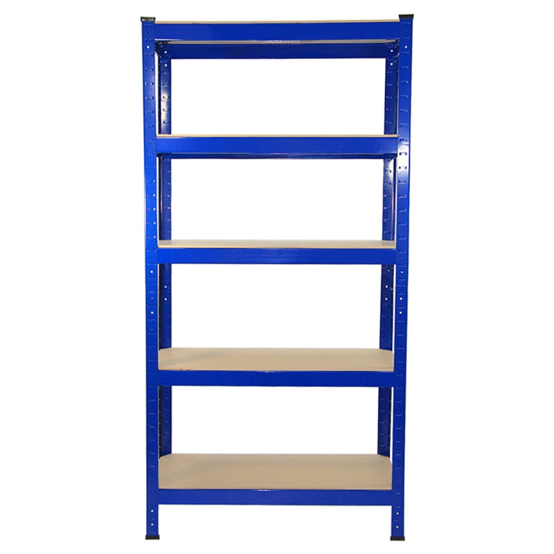 Monster Racking T-Rax Heavy Duty Shelving Units, Blue, 75cm W, 30cm D, Set of 10