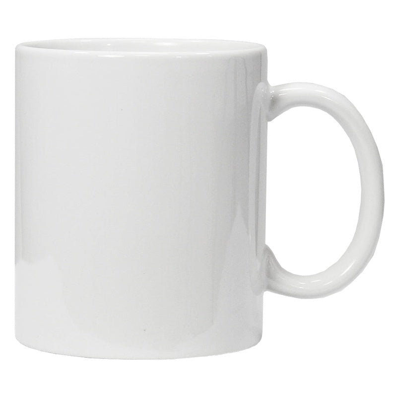 36 White Polymer Coated AAA Mugs With Boxes