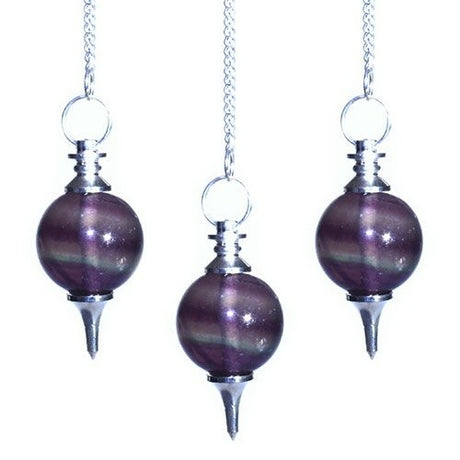 Sphere Pendulums - Purple Fluorite