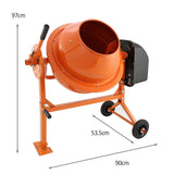 T-Mech Electric Cement Mixer, 70 Litre