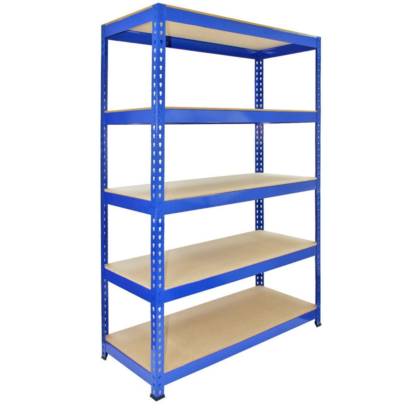 10 x Q-Rax Blue Metal Racking Units 120 x 50 x 180cm