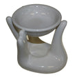 Helping Hand Oil Burner  - White