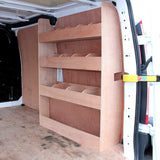 11sqm Smoke Grey Van Lining & Ford Transit Custom SWB Van Racking Unit