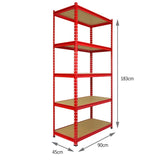 Z-Rax 90cm Corner Racking Bundle: Corner Shelving & 4 Garage Racking Bays