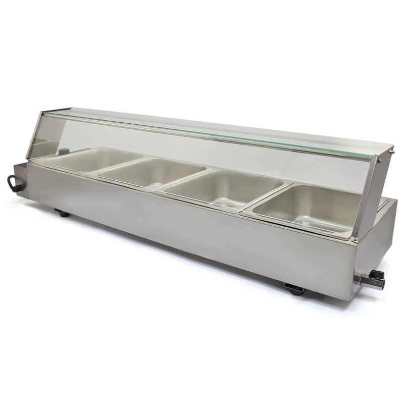 KuKoo 4 Pan Wet Well Bain Marie