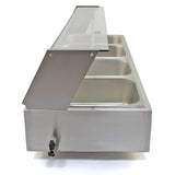 KuKoo 4 Pan Wet Well Bain Marie