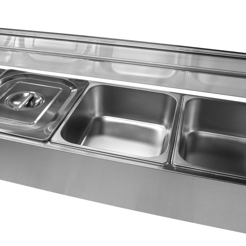 KuKoo 5 Pan Wet Well Bain Marie