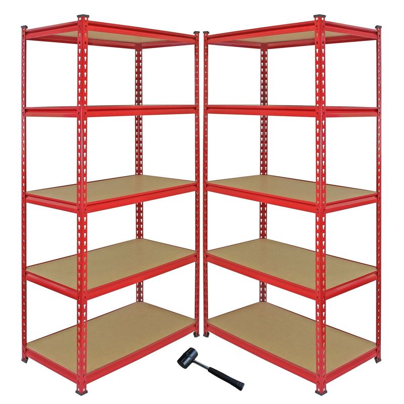 Z-Rax 90cm Racking Bundle: Corner Shelving and 2 Garage Racking Bays