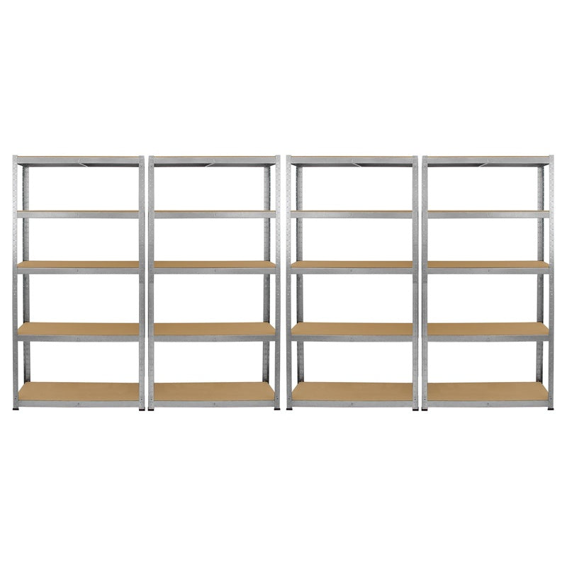 Galwix 90cm Racking Bundle: Corner Shelving and 4 Garage Racking Bays