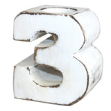 Wooden Birthday Numbers - No.3