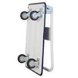 Folding Push Cart Dolly with 360 Degree Swivel Wheels for Garage/Kitchen