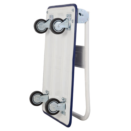 Folding Push Cart Dolly with 360 Degree Swivel Wheels for Garage/Kitchen