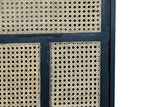 Giner and Colomer - Mango Wood Sideboard With 4 Sliding Doors & Natural Grid Details