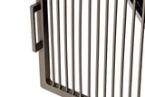Giner and Colomer - 2-Door Mango Wood & Metal Cabinet