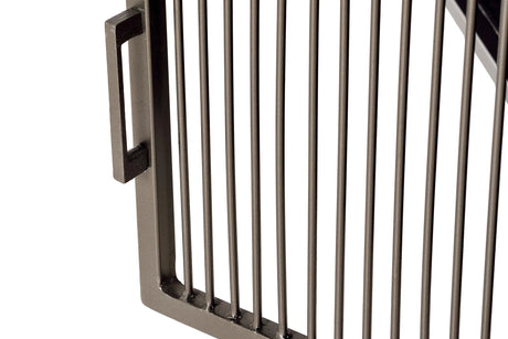 Giner and Colomer - 2-Door Mango Wood & Metal Cabinet
