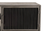 Giner and Colomer - 2-Door Mango Wood & Metal Cabinet